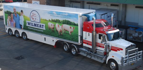 Wilmeat Cut Meats - refrigerated truck